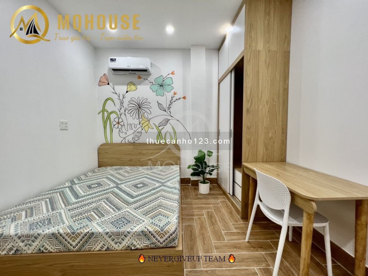 Căn hộ studio 30M2 FULL NỘI THẤT - CÓ THANG MÁY gần Ngã Tư Hàng Xanh