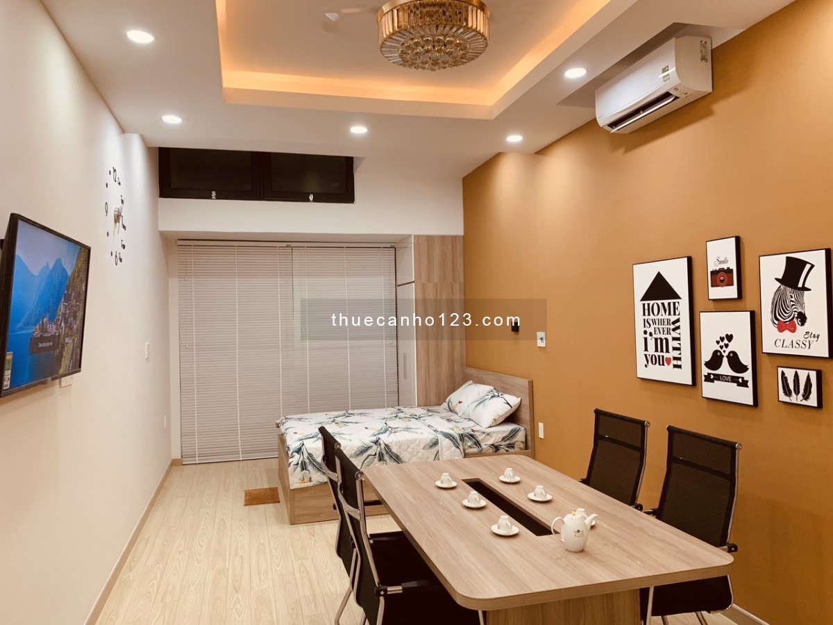 Cho thuê Officetel The Sun Avenue 1wc full nội thất chỉ 11tr