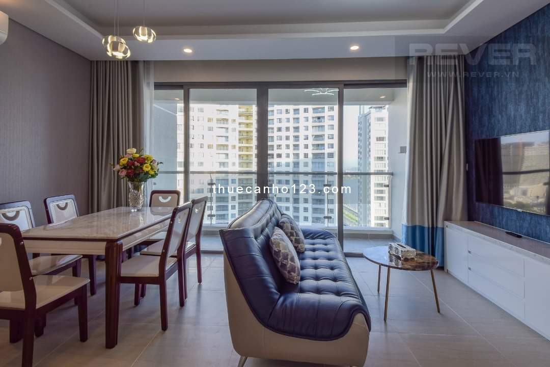 Cho thuê căn hộ 2PN, View hồ bơi, DT 88m2 tại Đảo Kim Cương Q2