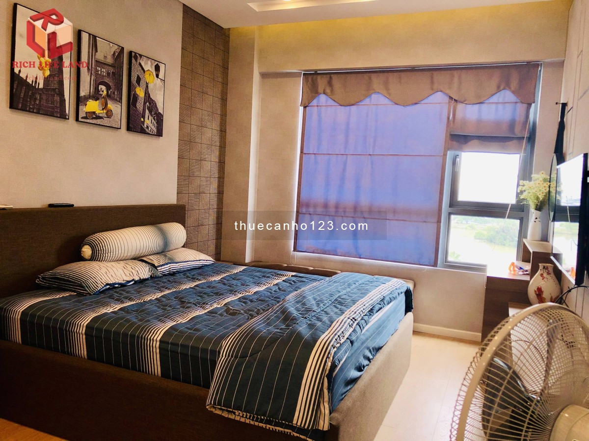 Cho thuê Diamond Island 2pn, 2wc full nội thất, giá thuê 28tr