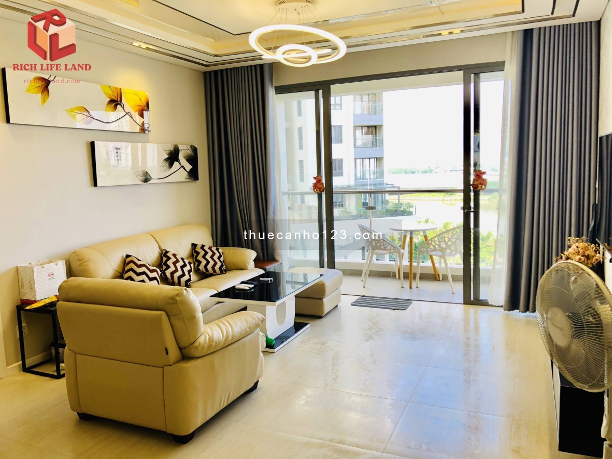 Cho thuê Diamond Island 2pn, 2wc full nội thất, giá thuê 28tr