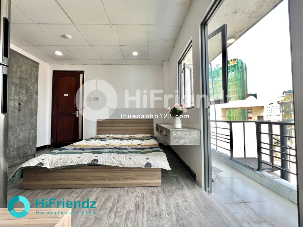 Căn hộ 30M2 BAN CÔNG LỚN - FULL NỘI THẤT gần Ngã Tư Phú Nhuận