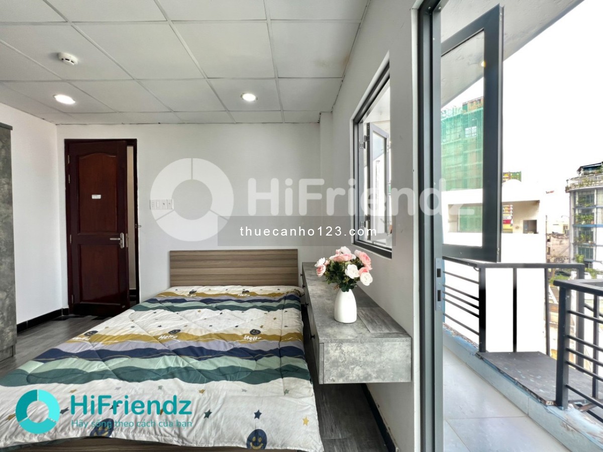 Căn hộ 30M2 BAN CÔNG LỚN - FULL NỘI THẤT gần Ngã Tư Phú Nhuận