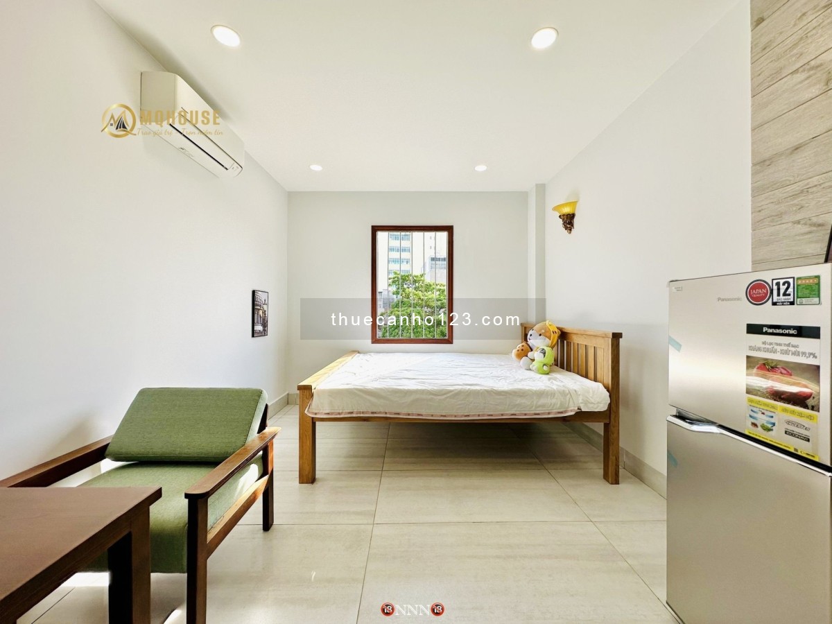 Căn Hộ Mới, Ngay Tại Nơ Trang Long - Chợ Bà Chiểu - 40m2 - Full NT- Thang Máy