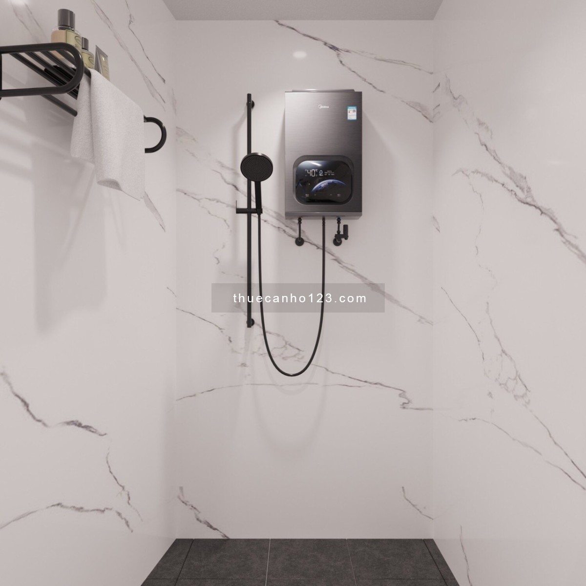 Cho thuê căn hộ full nội thất - 1pn - 2pn - Mới 100% - Gần Bệnh viện Hoàn Mỹ - Ban công