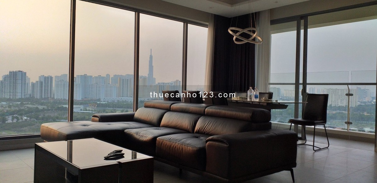 Đảo Kim Cương - căn hộ view trực diện Landmark và sông Sài Gòn/ Layout 4PN- full nội thất cao cấp