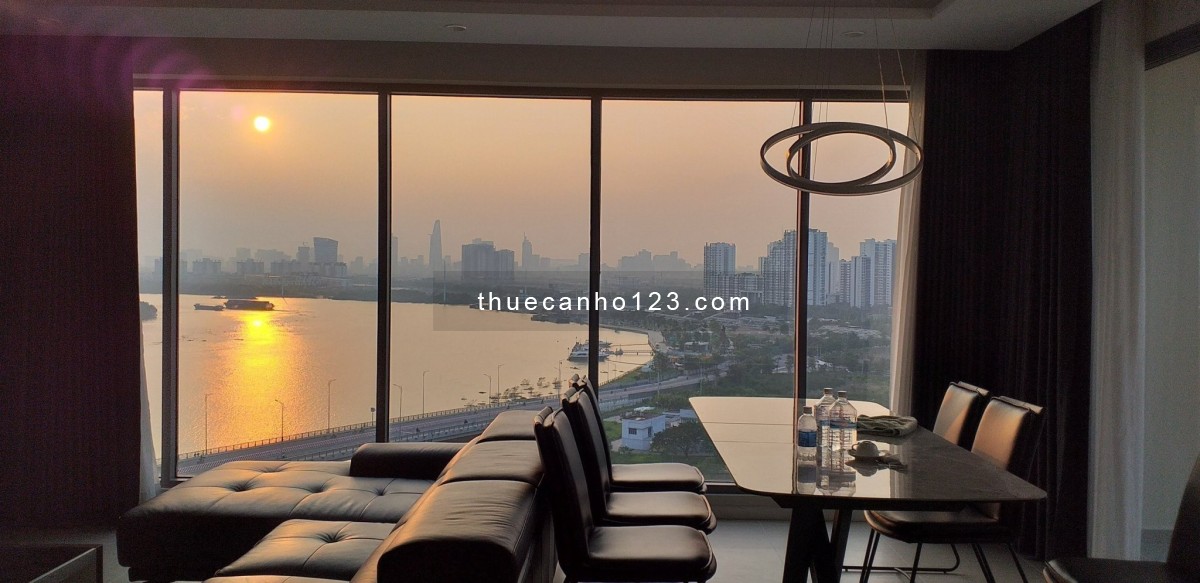 Đảo Kim Cương - căn hộ view trực diện Landmark và sông Sài Gòn/ Layout 4PN- full nội thất cao cấp
