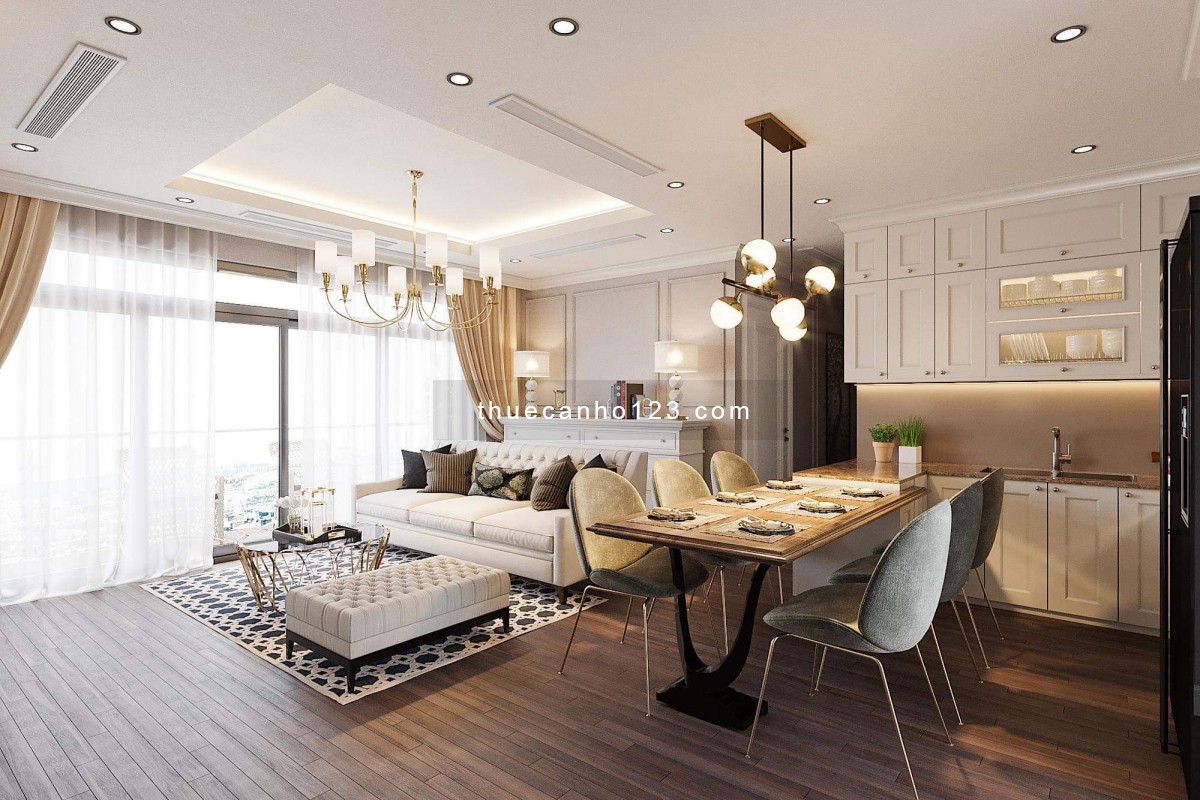 Cho thuê căn hộ Royal city 130m 2 phòng ngủ full nội thất giá siêu rẻ chỉ 17 triệu/tháng
