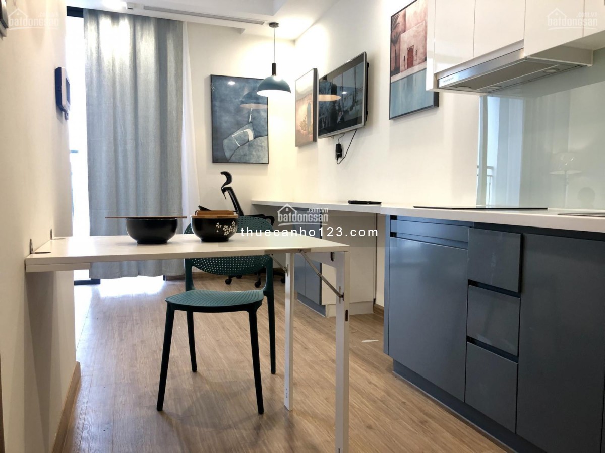 (Nhà đẹp - giá tốt) cho thuê căn hộ 1PN - 30m2 nội thất cao cấp chỉ từ 7 tr/tháng Vinhomes Greenbay