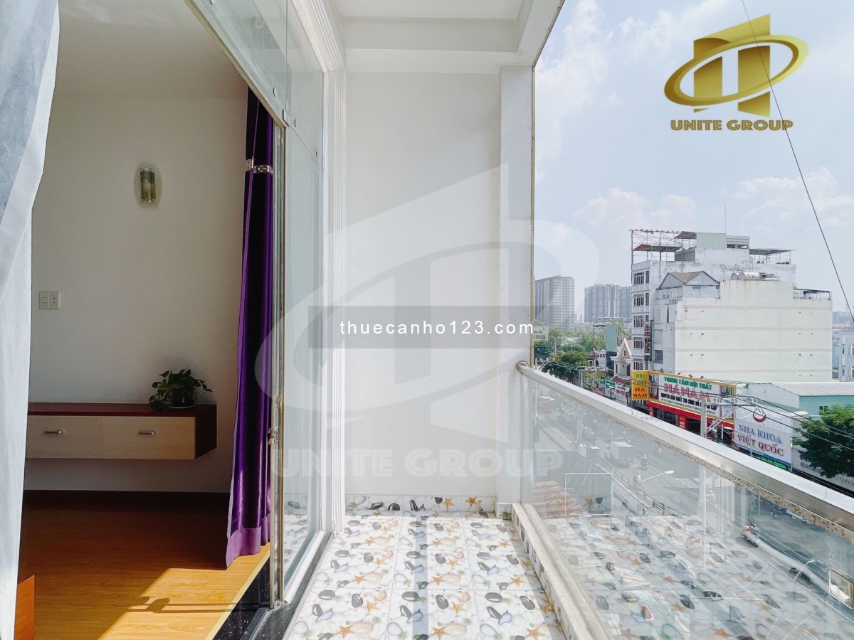 Studio Bancon 32m2 Quận 7 - Máy Giặt Riêng - gần chợ Tân Mỹ