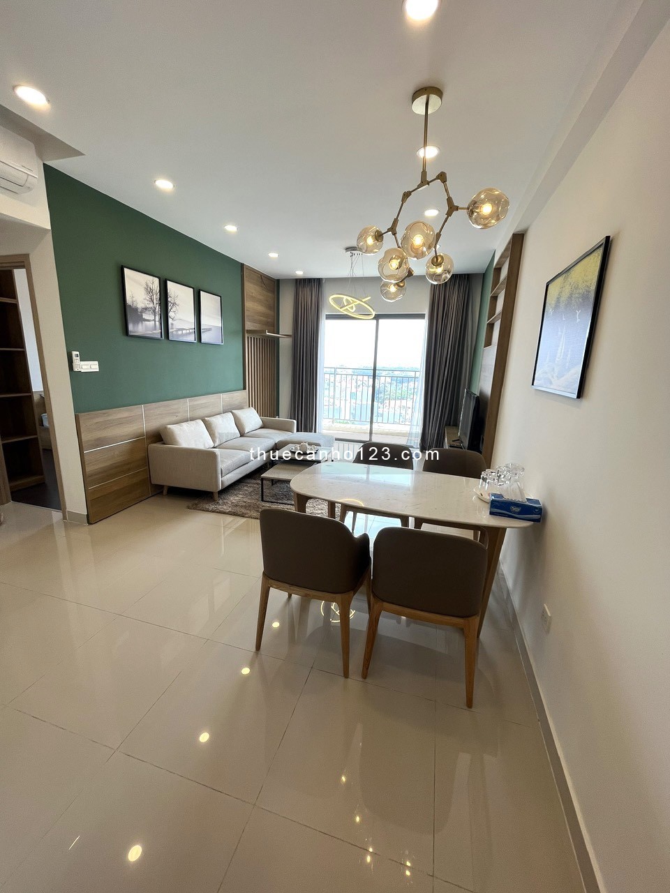 The Sun Avenue Q2_Cho thuê căn hộ 3PN_Full NT Nội thất xịn_96m2_Giá thuê 22tr