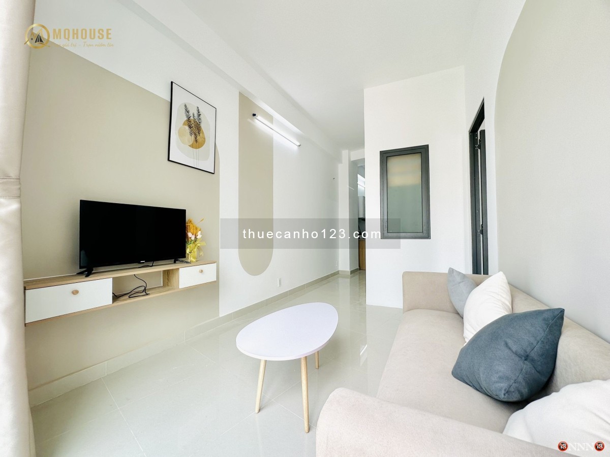 LUXURIOUS DELUXE APARTMENTS 1 & 2 Phòng Ngủ Riêng Rộng 60m2 + FULL NỘI THẤT - Ngay Phan Xích Long