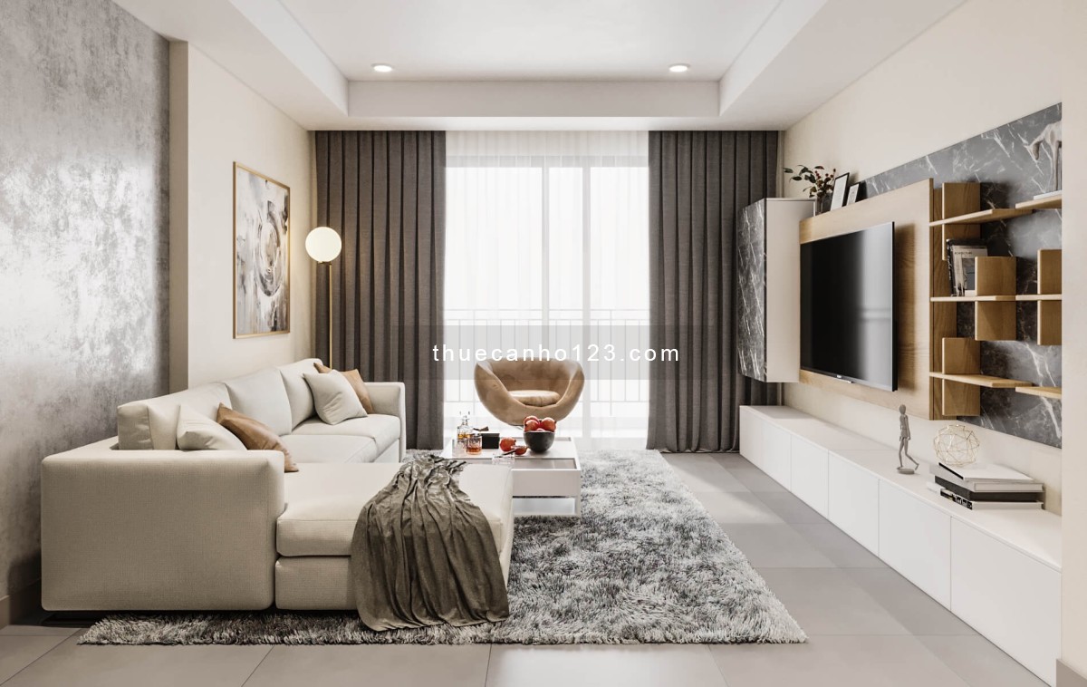 Chuyên cho thuê căn hộ chung cư The Pegasuite 2 - Mặt tiền đường Tạ Quang Bửu - Nhà mới bàn giao 100