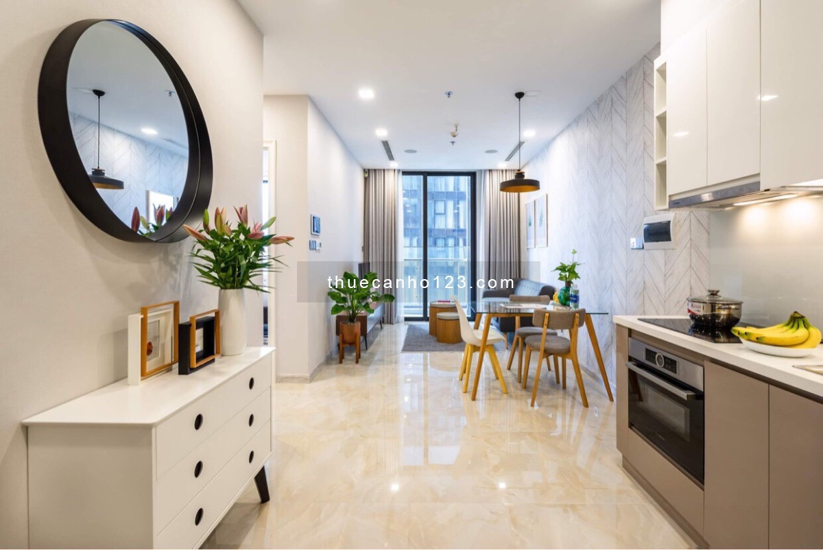 Cho thuê căn hộ 1PN ,53m2 giá 20tr/th Full nội thất như hình Vinhomes Golden River Bason