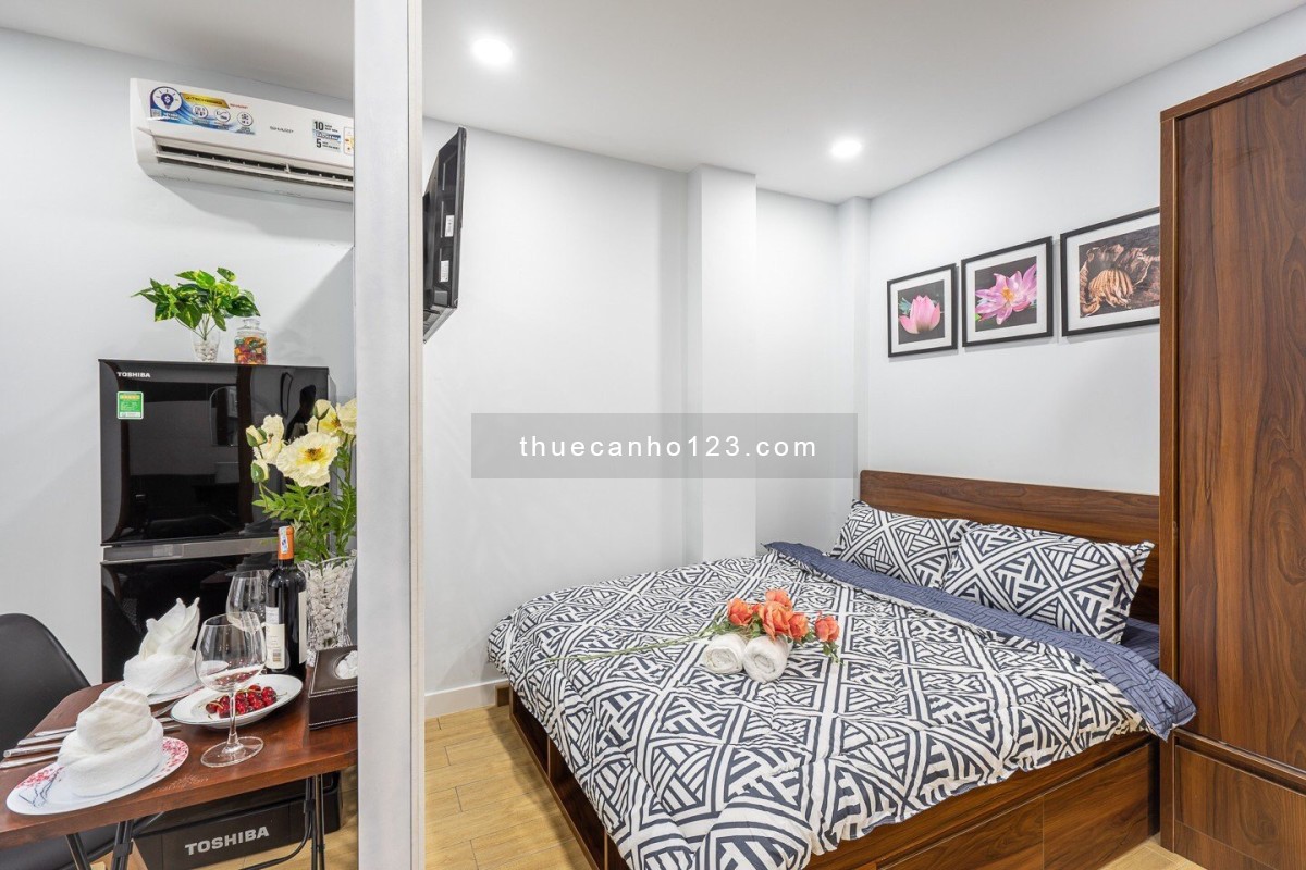 Cho thuê căn hộ full nội thất gần Đại học Hutech, UEF, Hồng Bàng