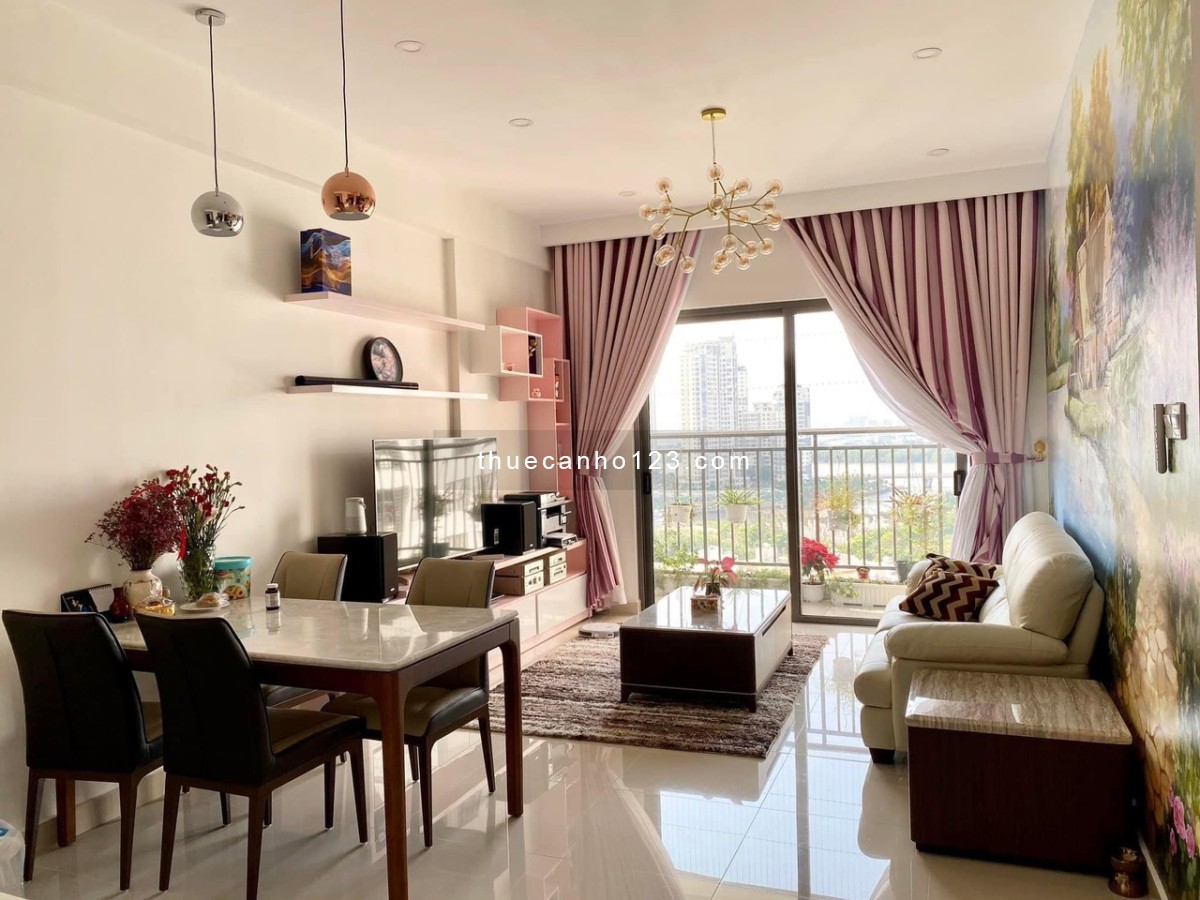 Thuê 3PN The Sun Avenue 96m2 Full đồ đẹp, view sông 21 triệu