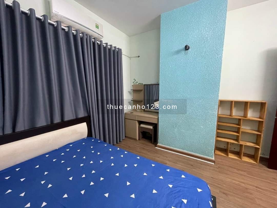 Cho thuê căn hộ Khánh Hội 2 Quận 4 dt 60m, 1 phòng ngủ, giá 9,5tr/tháng, có đầy đủ nội thất