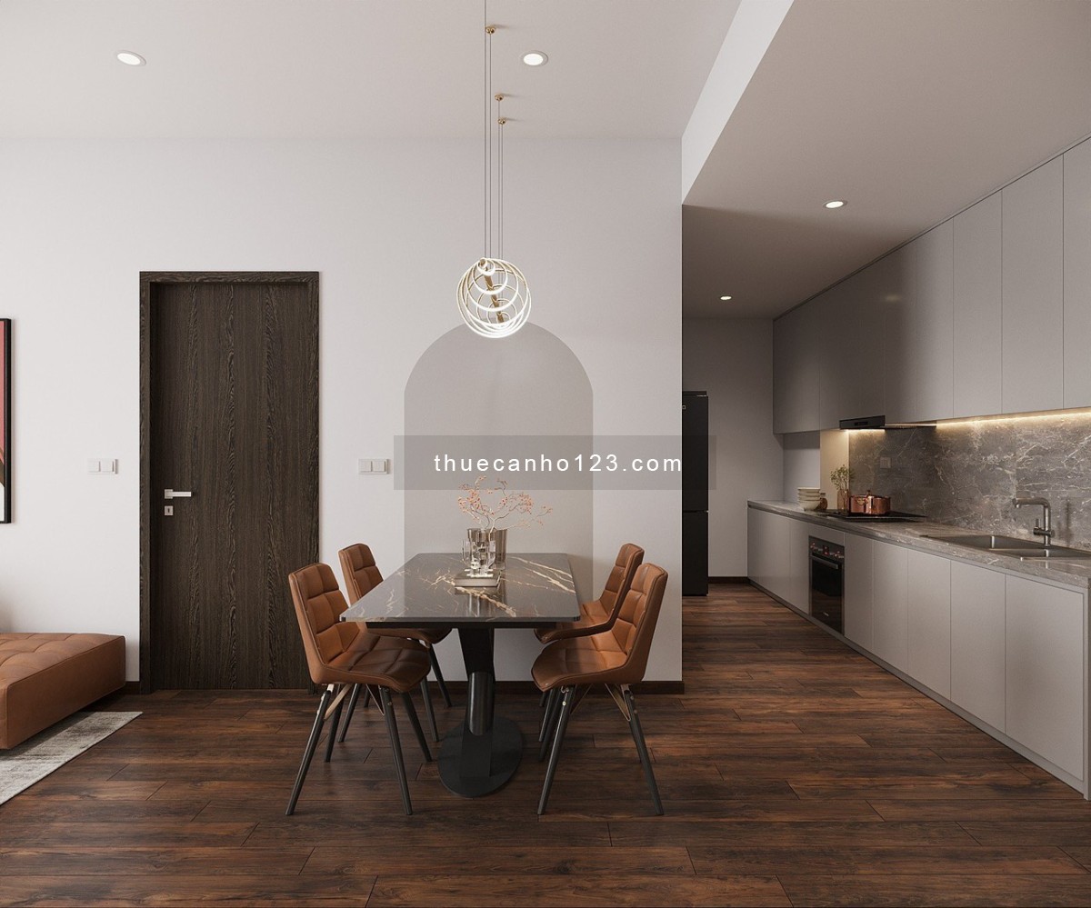 Cho thuê căn hộ cao cấp đẳng cấp Masteri Waterfront 2N2VS 66,88 m2 full đồ siêu đẹp