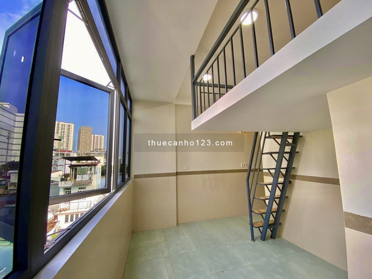 Trống sẵn căn hộ duplex đầy đủ nội thất - Gần ĐH Văn Lang - Không giới hạn người ở - Giá tốt