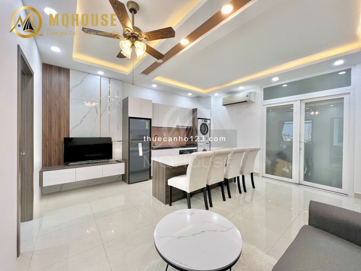 Căn hộ 2PN - Luxury tại khu sân bay - Full nội thất cao cấp -Cửa Sổ View Thành Phố-Giáp Phú Nhuận,Q3