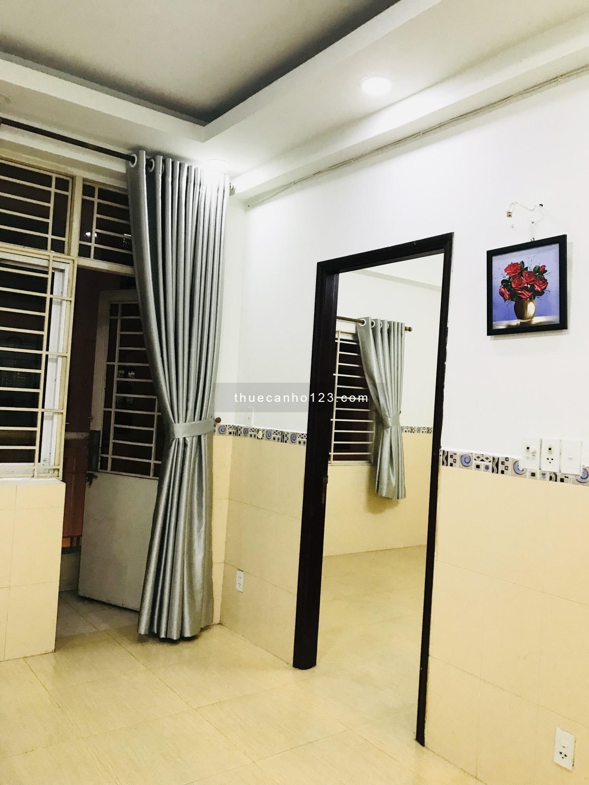 Chính chủ cho thuê căn hộ cc Phú Thọ, Q11, 65m2, 2PN, nhận nhà ở liền.