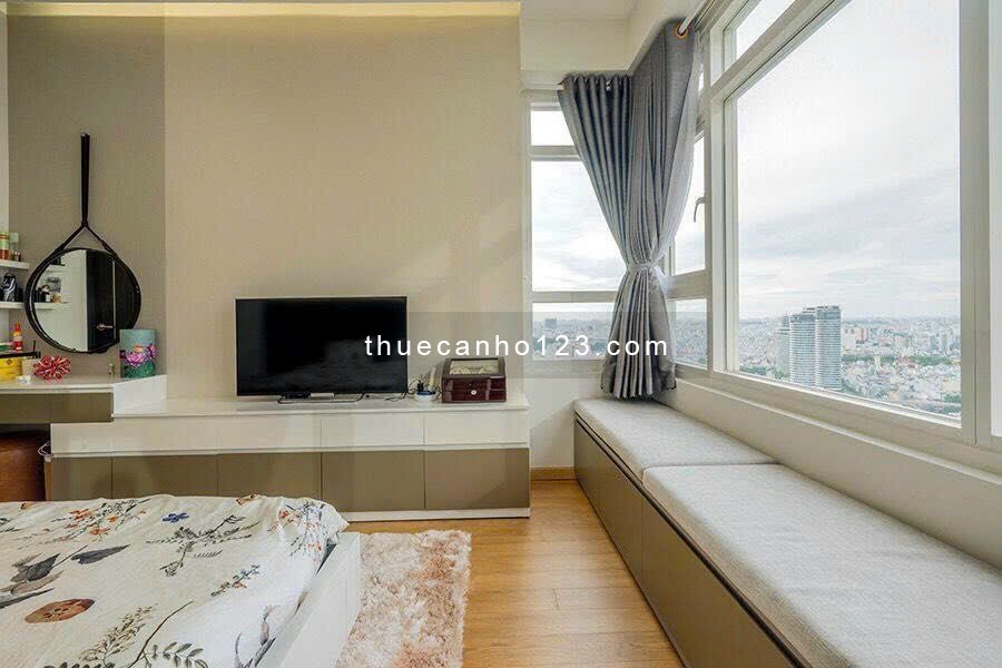 Cho thuê căn hộ Saigon Pearl, 2 phòng ngủ, lầu cao view đẹp, nội thất châu Âu giá 20 triệu/tháng