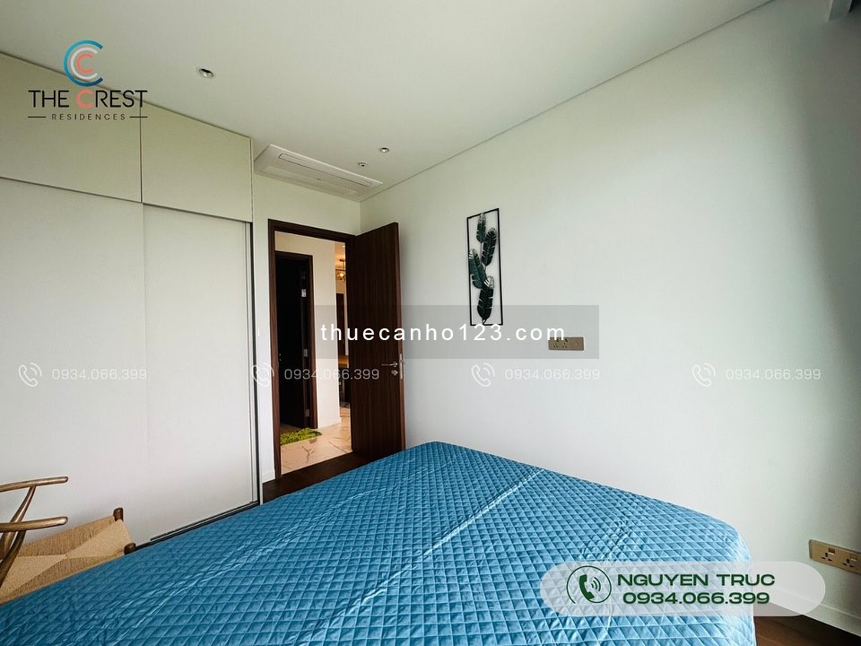 Cho thuê căn 3PN The Metropole Thủ Thêm 115m2, full nội thất mới đẹp, view sông Landmart 81 lầu cao