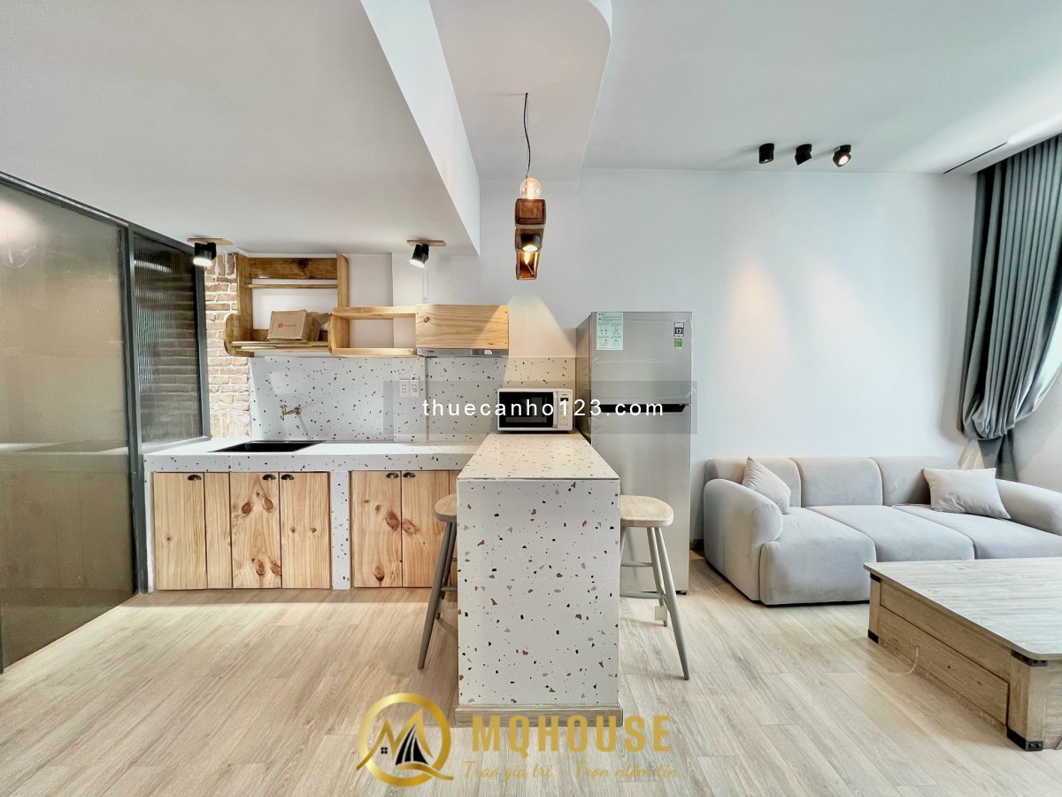 Căn hộ luxury nội thất cao cấp 1PN gần Hà Đô Centrosa , Từ Dũ , Vòng xoay Cộng Hoà