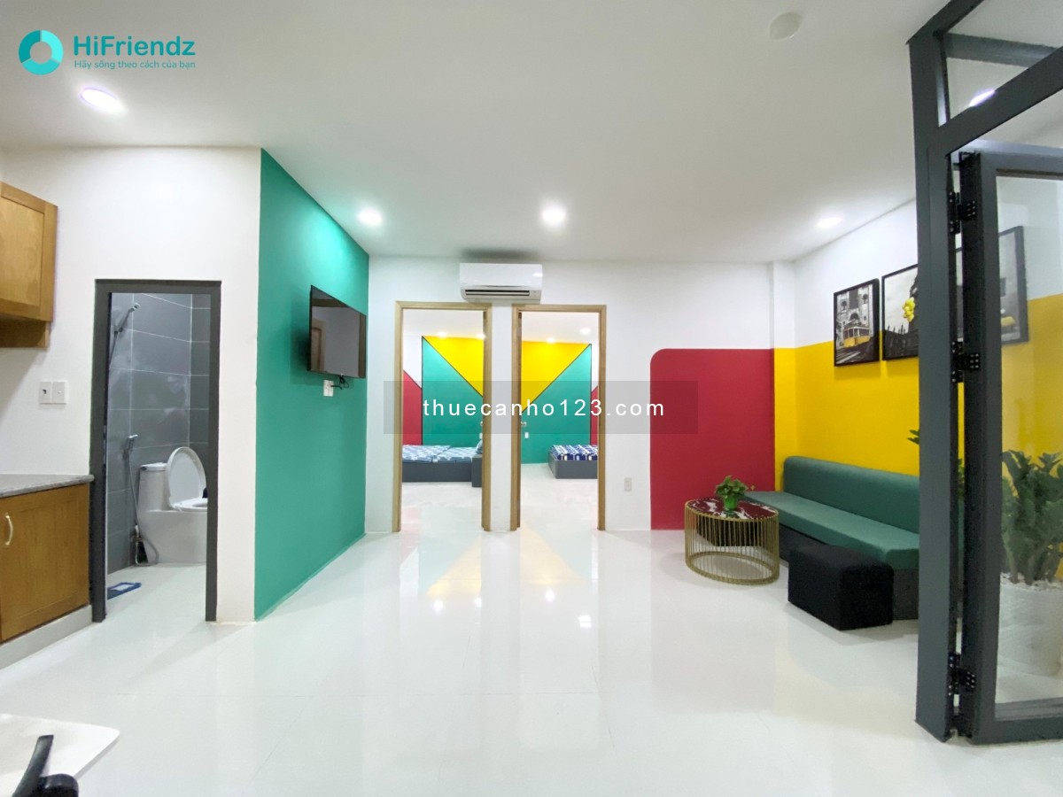 Căn hộ 2 phòng ngủ rộng, full nội thất liền kề Bệnh Viện LÊ VĂN THỊNH, NGUYỄN THỊ ĐỊNH