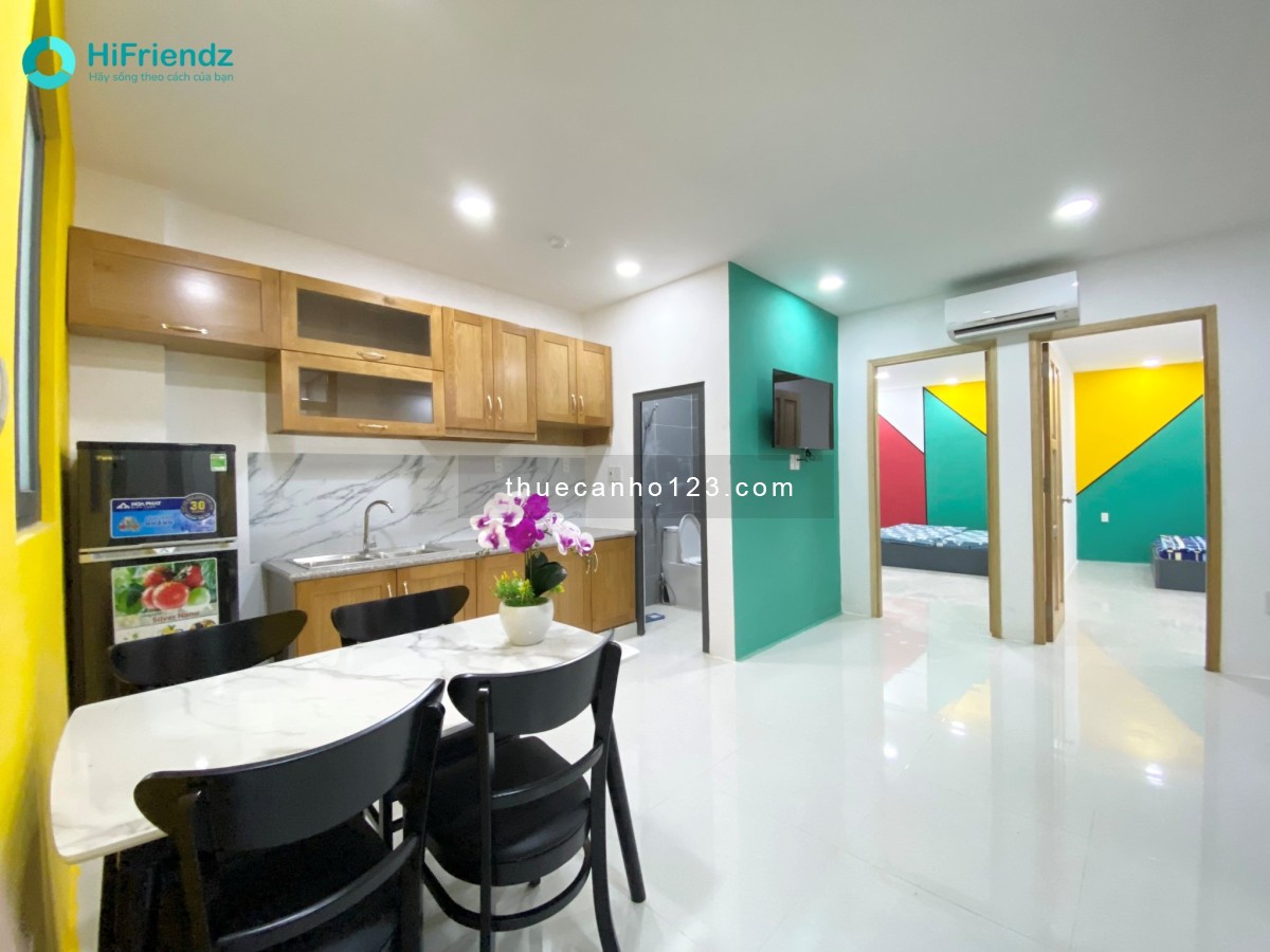 Căn hộ 2 phòng ngủ rộng, full nội thất liền kề Bệnh Viện LÊ VĂN THỊNH, NGUYỄN THỊ ĐỊNH