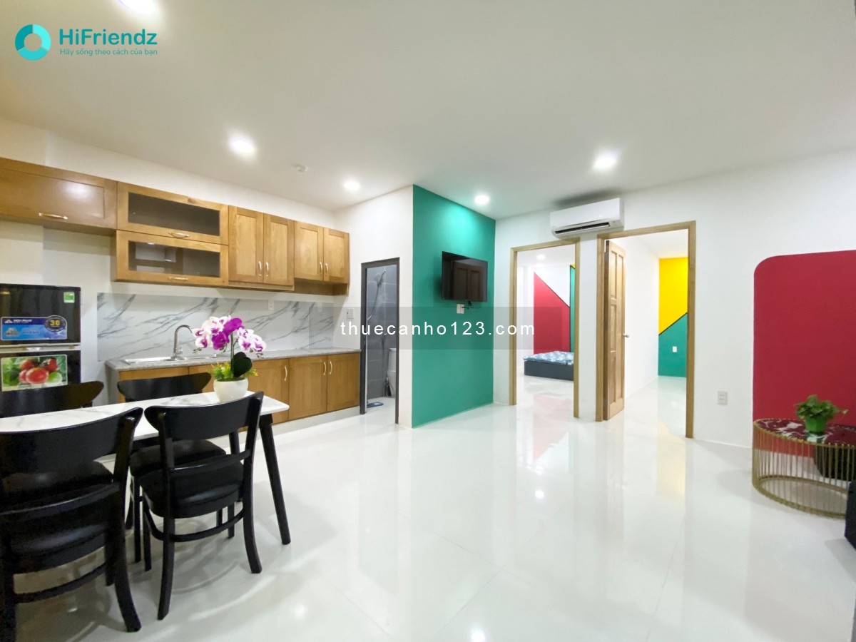 Căn hộ 2 phòng ngủ rộng, full nội thất liền kề Bệnh Viện LÊ VĂN THỊNH, NGUYỄN THỊ ĐỊNH