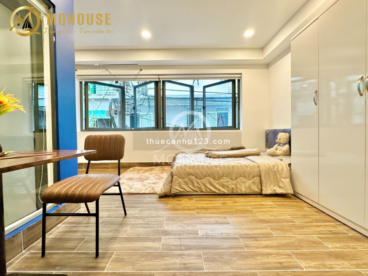 Cho thuê căn hộ studio new 100% ngay bờ kè Hoàng Sa - nội thất mới keng - style thiết kế hiện đại