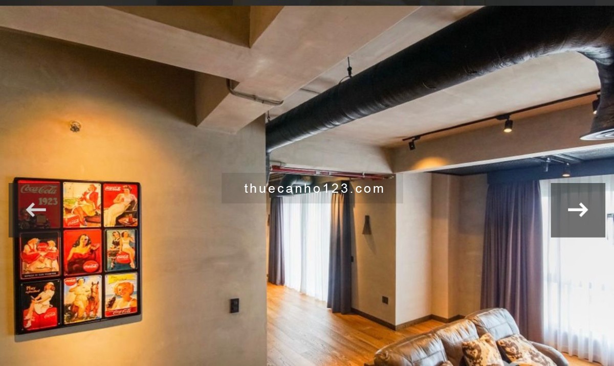 Penthouse Masteri Thảo Điền – 3PN – 208m2 đầy đủ đồ, 110 triệu