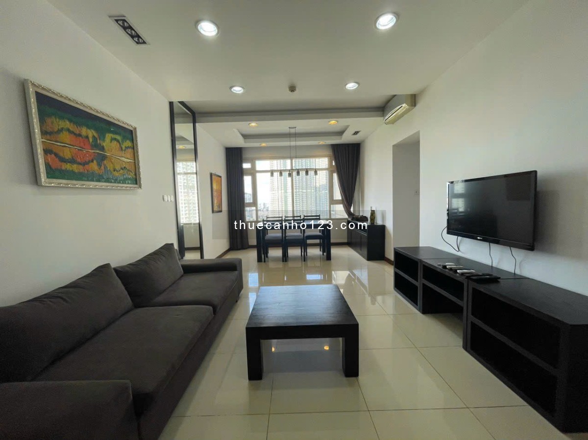Cho thuê căn hộ Saigon Pearl, 2 phòng ngủ, lầu cao view đẹp, nội thất cao cấp giá 19 triệu/tháng