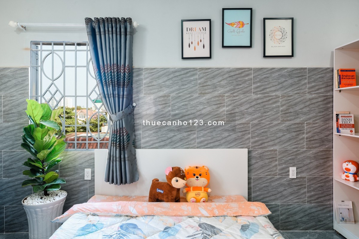 Cho thuê Studio gần Uef, Hutech full nội thất