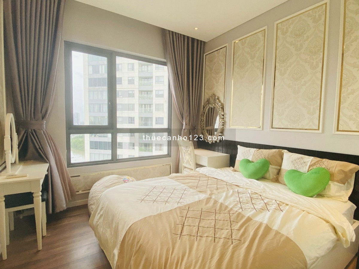 Cho thuê căn hộ 3 phòng ngủ full nội thất cao cấp - view sông tại Diamond Island - giá 1500$