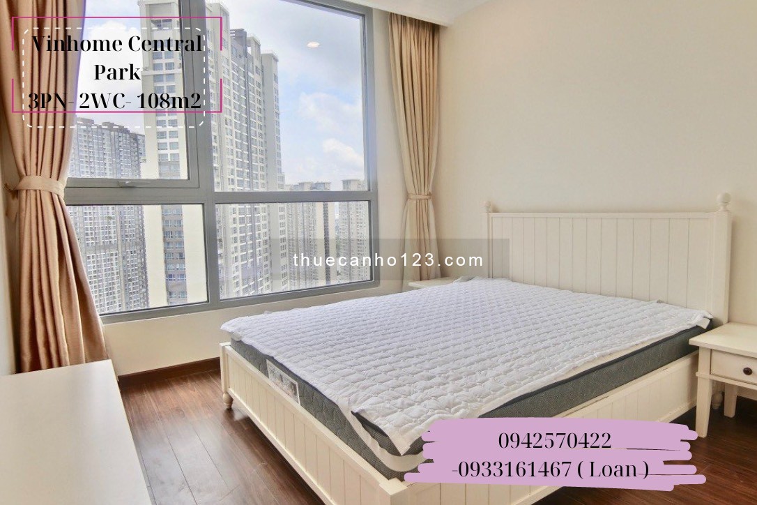 Chuyên cho thuê Vinhomes Central Park giá tốt nhất - 0942570422