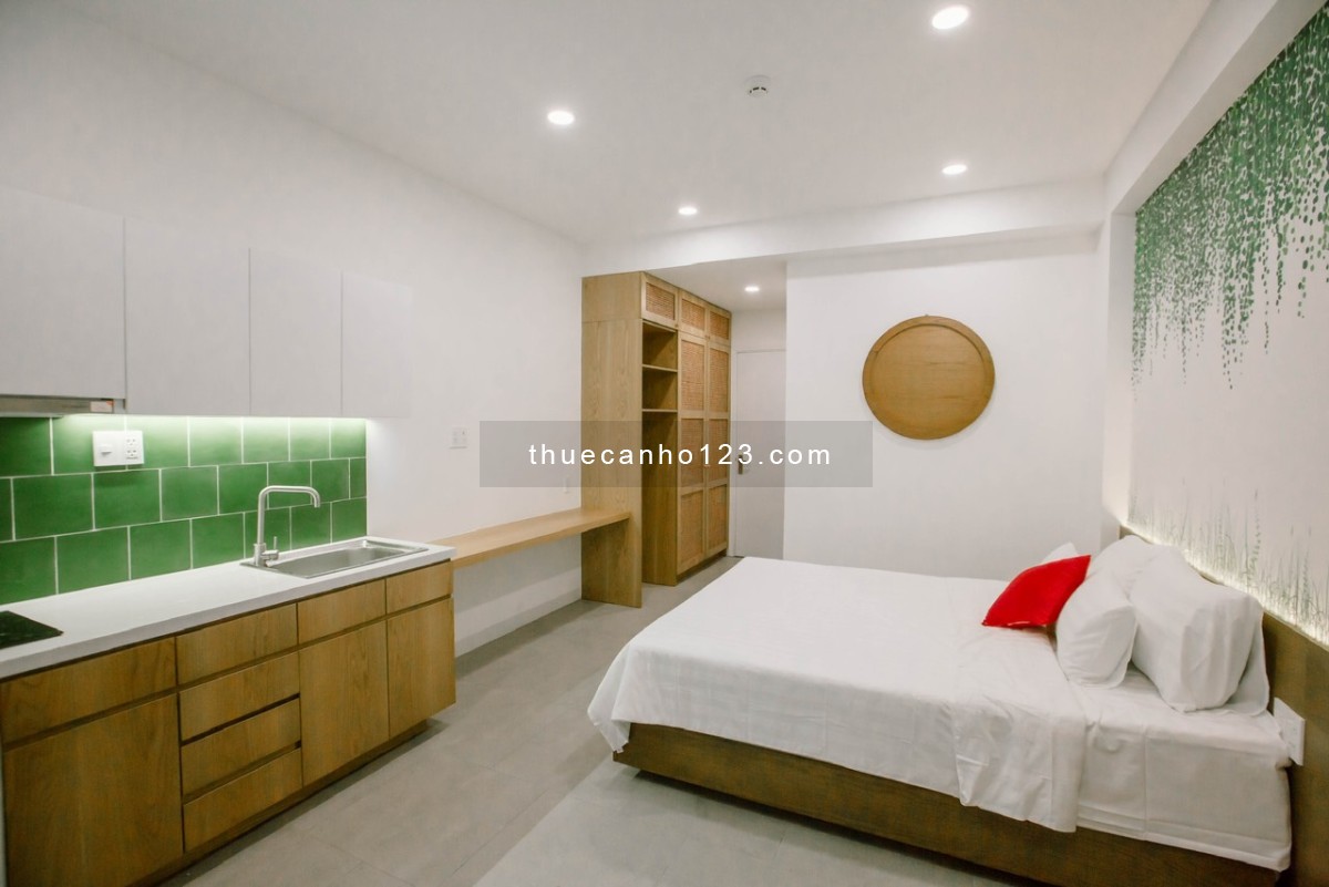 Hệ thống căn hộ 2PN/ 1PN/ Studio full nội thất gần chợ Bến Thành, Phố đi bộ, Bitexco Q1