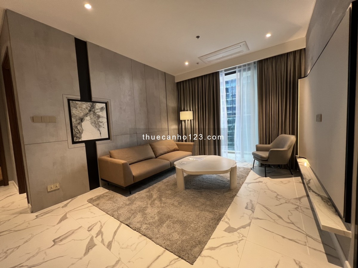 The Crest Metropole cho thuê_Căn hộ 2PN+1 Phòng Study_115m2_Full NT xịn_Giá 71tr