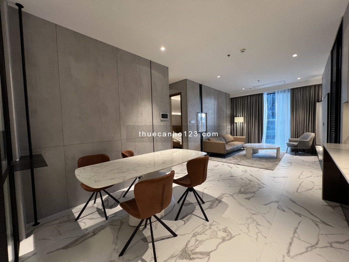 The Crest Metropole cho thuê_Căn hộ 2PN+1 Phòng Study_115m2_Full NT xịn_Giá 71tr