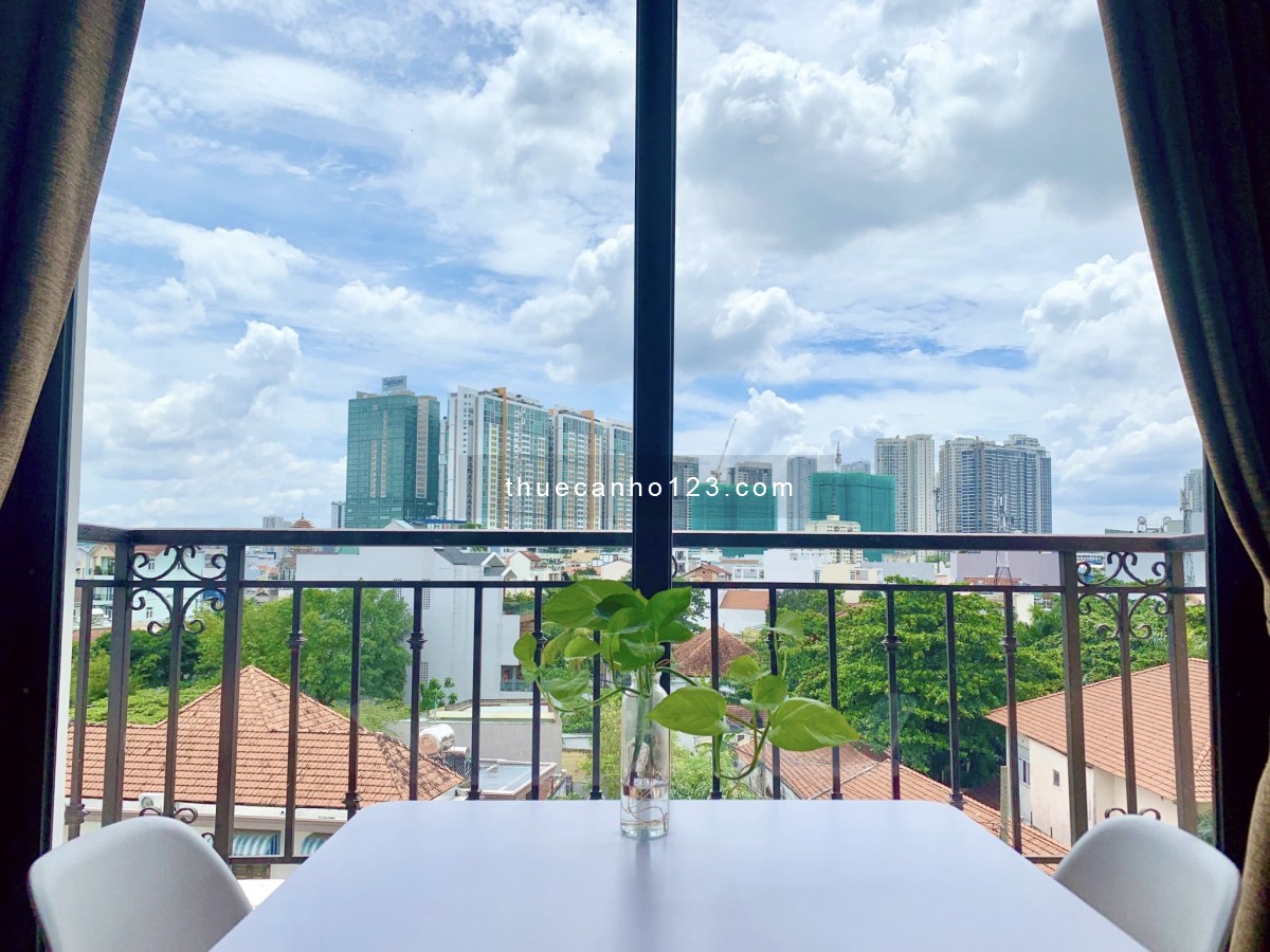 Studio 2 ban công view siêu đẹp - full nội thất cạnh The Vista An Phú - Quận 2