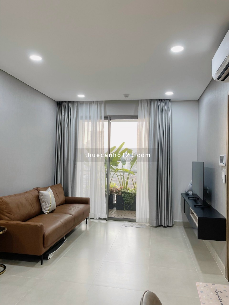 Cho thuê căn hộ Satra Eximland Phan Đăng Lưu 88m2, Full nội thất, 2PN, 2WC Giá 15 tr/th