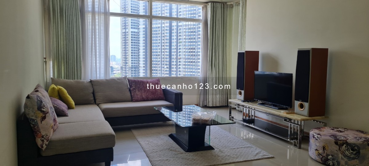 Cho thuê căn hộ chung cư Saigon Pearl, 3 phòng ngủ, đầy đủ nội thất giá 24 triệu/tháng bao phí