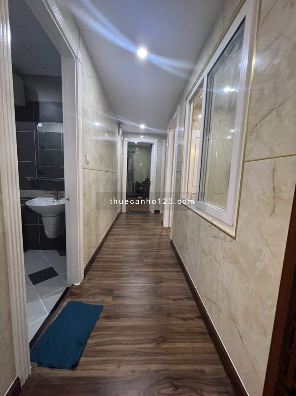 Chính Chủ nhà cho thuê CH Sky Center 129m2, 3pn, 2wc, căn góc, Full NT Giá Thật 25 tr/th