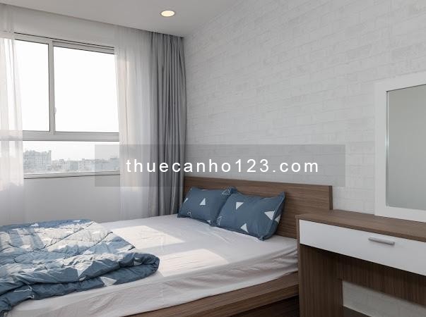 Cho thuê căn hộ 107 Trương Định, 2PN, đầy đủ nội thất, giá 16 triệu/tháng