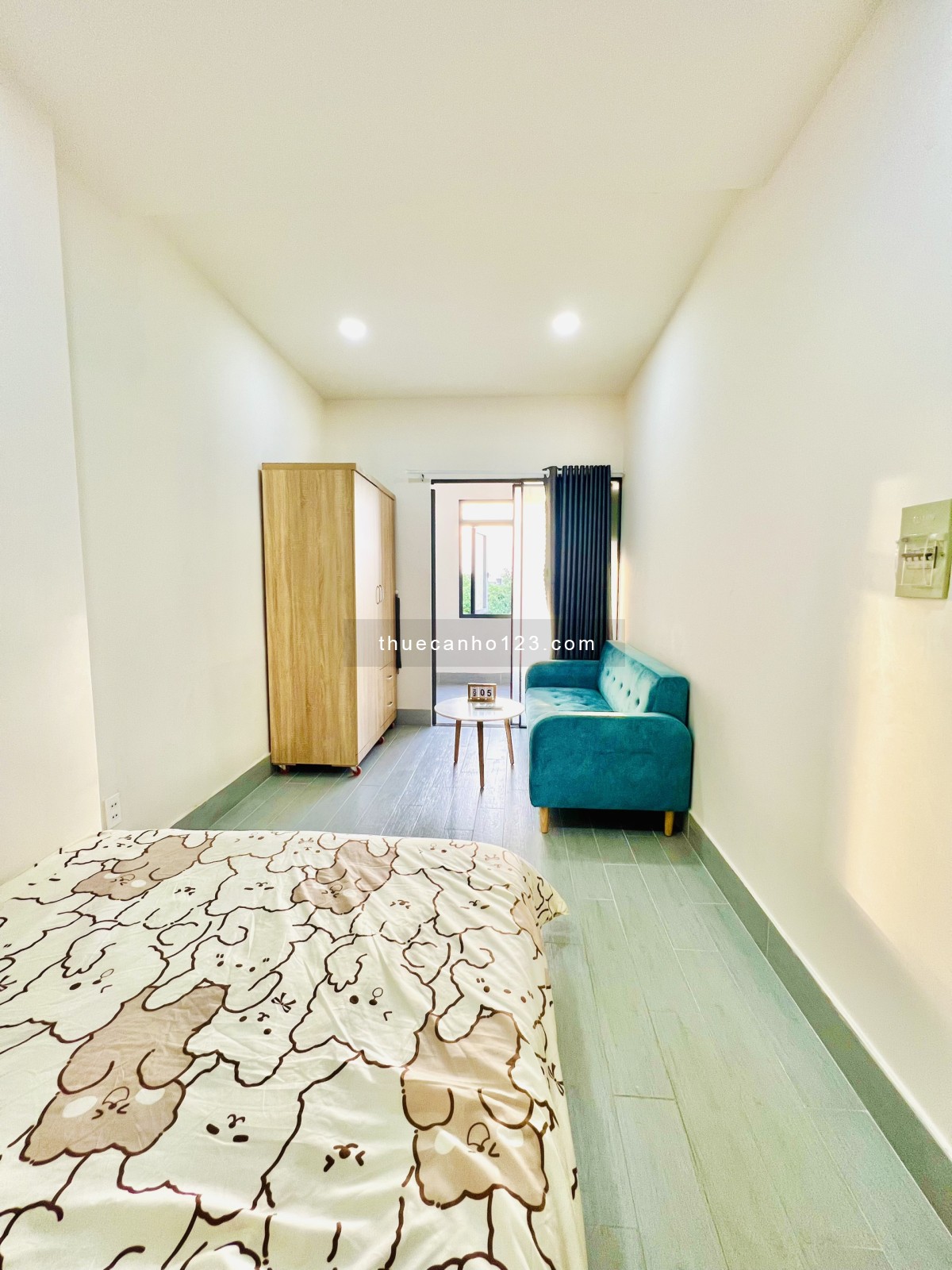 Cho thuê căn hộ dịch vụ phòng và nội thất mới 100% gần Đỗ Xuân Hợp