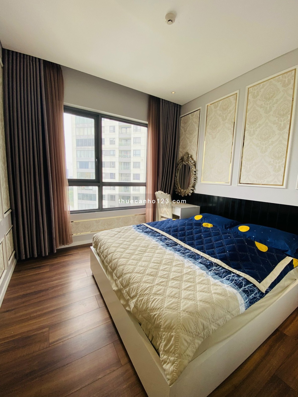 Cho thuê căn hộ 3 phòng ngủ xịn, chỉ 40 triệu tại Đảo Kim Cương Q2
