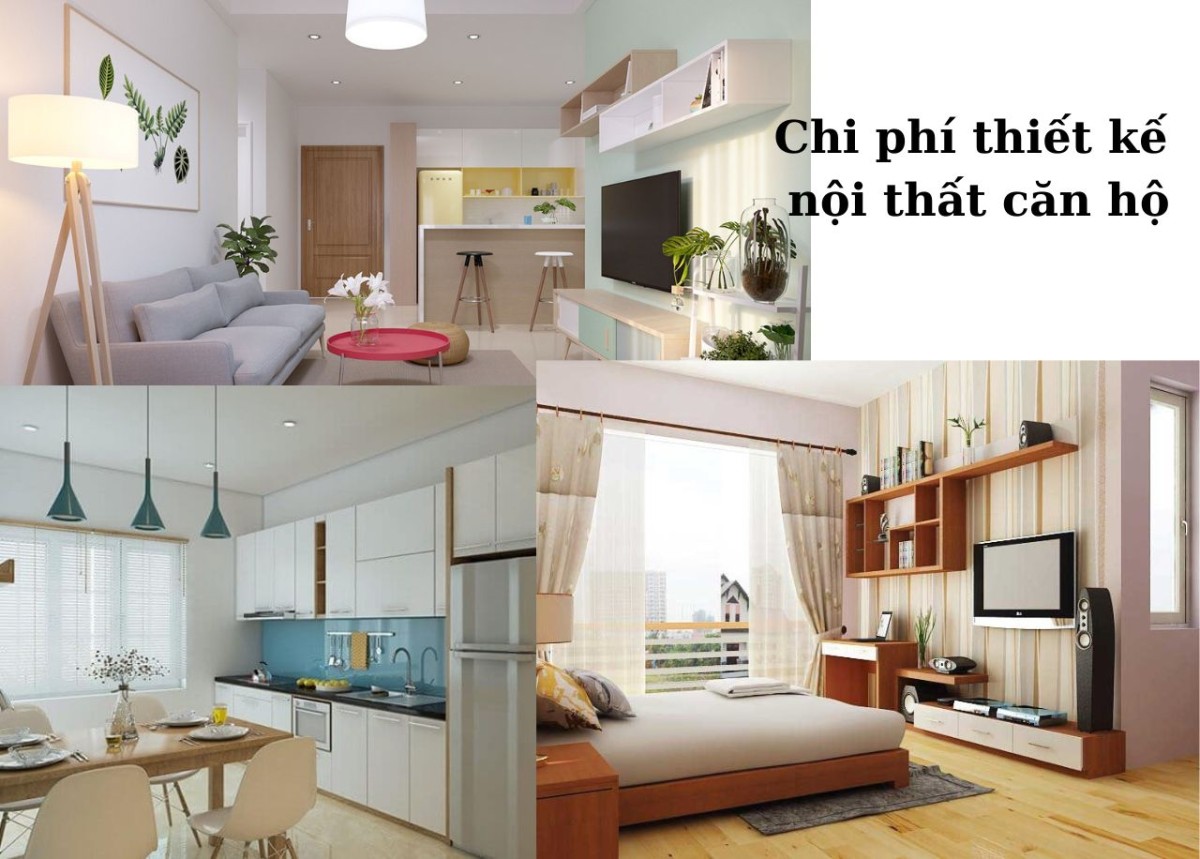 Chi phí thiết kế nội thất căn hộ dịch vụ cho thuê