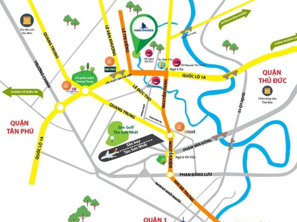 Không gian sống năng động, liền kề nhiều tiện ích