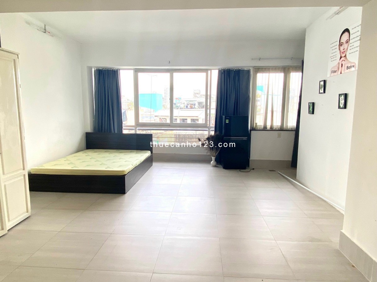 Studio 50m2 Đ.Vườn Chuối Quận 3, Kế CV Tao Đàn, Hồ Con Rùa, Chợ Tân Định, Sát Quận 1